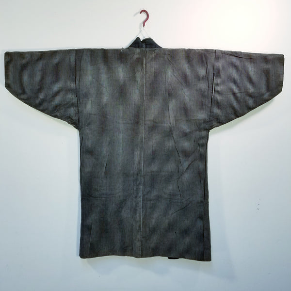 Reversible Indigo Folk Noragi Jacket