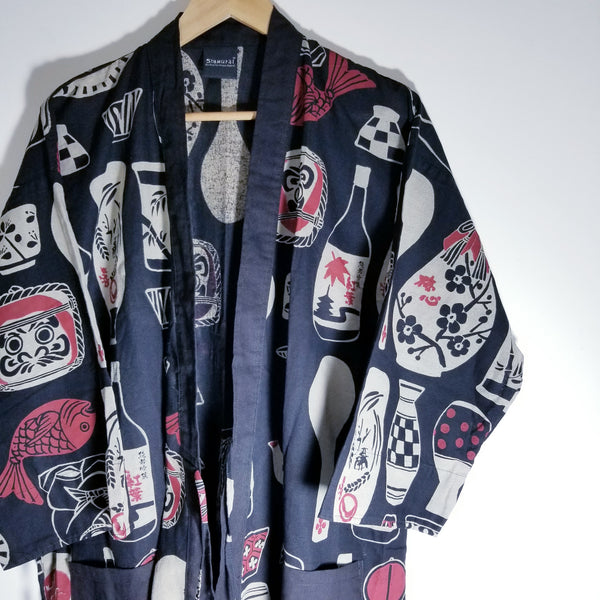 Sake Bottles Noragi Kimono