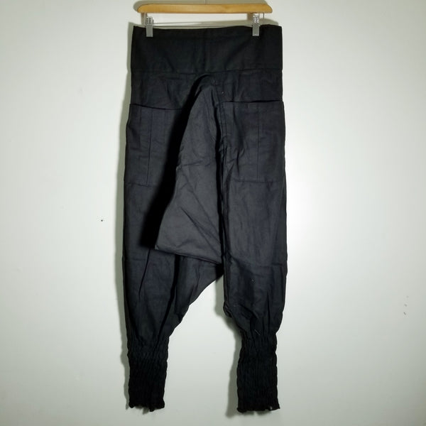 Black Ninja Pants Long