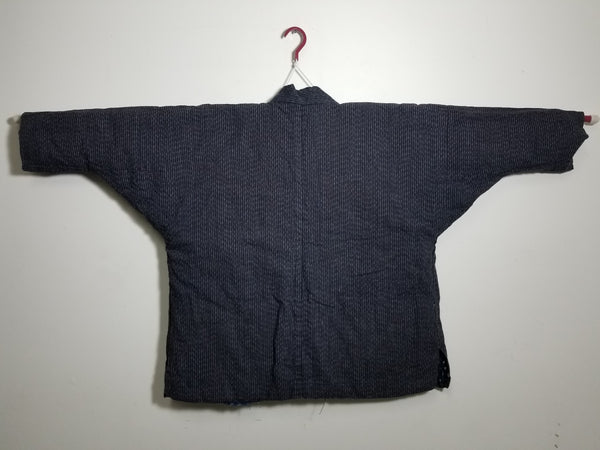 Aizome Indigo Antique Folk Boro Reversible Noragi
