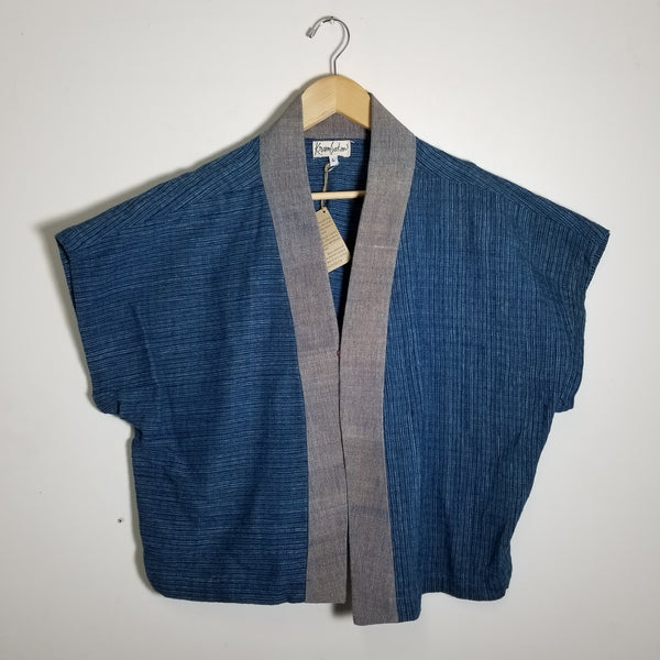 Natural Dyed Indigo top