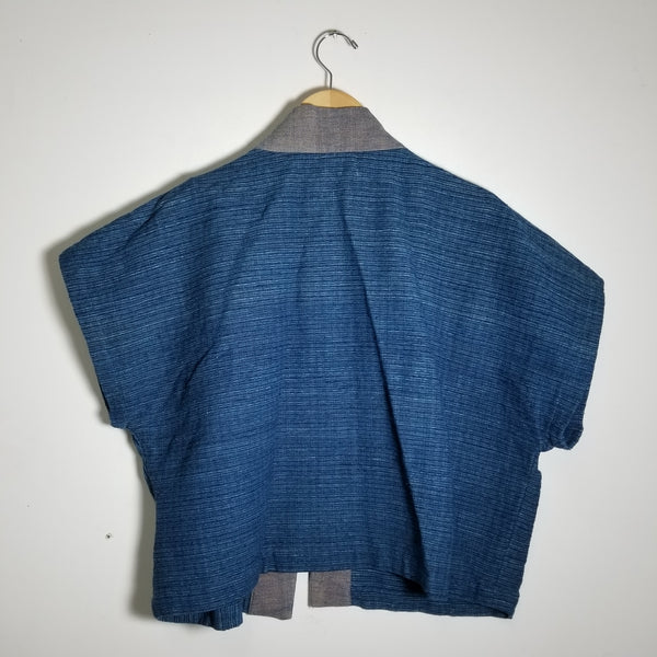 Natural Dyed Indigo top
