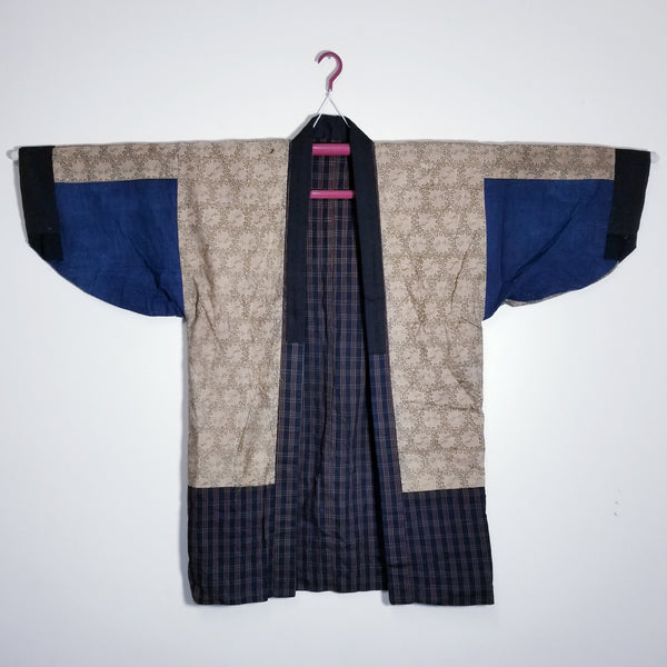 Reversible Antique Folk Boro Noragi