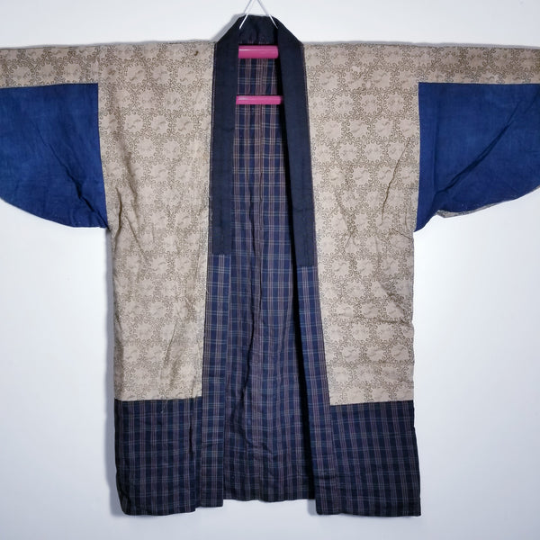 Reversible Antique Folk Boro Noragi