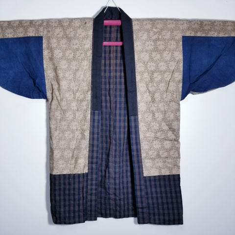 Reversible Antique Folk Boro Noragi