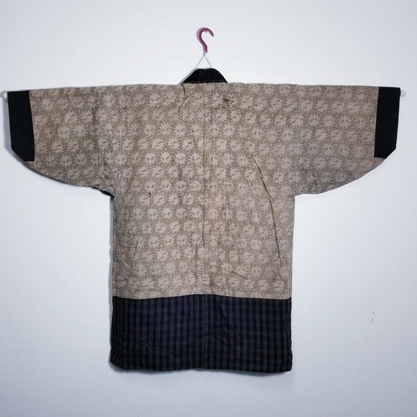 Reversible Antique Folk Boro Noragi