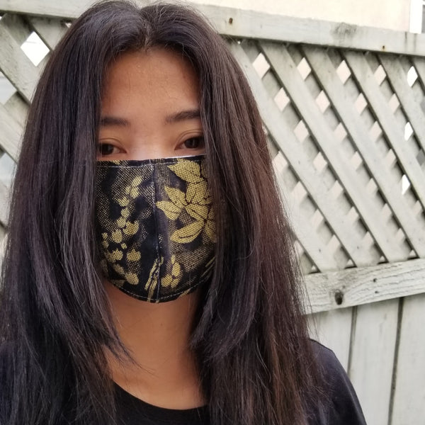 Golden Koi Elastic Earloop Fabric Masks