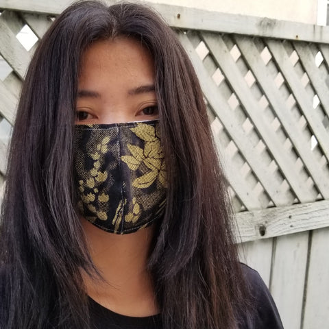 Golden Koi Elastic Earloop Fabric Masks