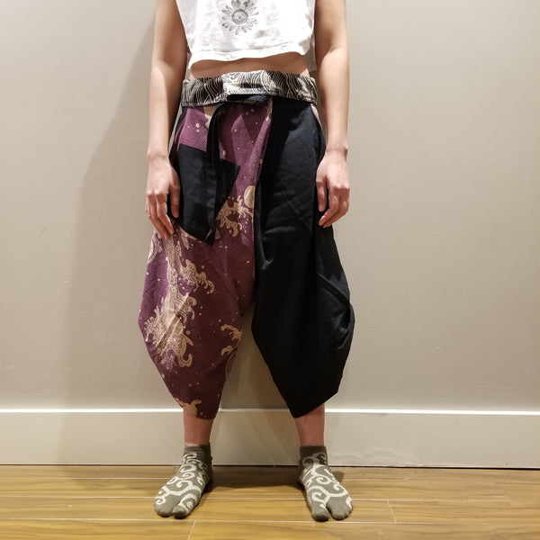 Purple Bunny Waves
Samurai Pants waist tied