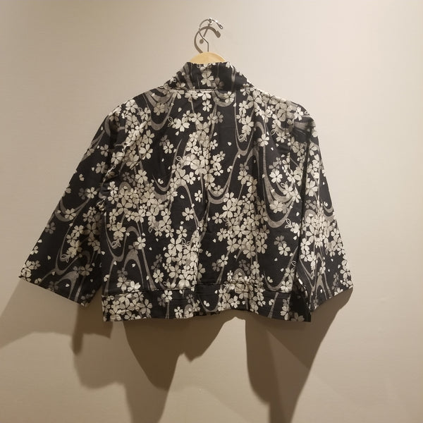 Cherry Blossom Cropped Top Jacket