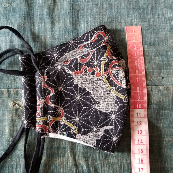 Fujin & Raijin Fabric Masks tie up