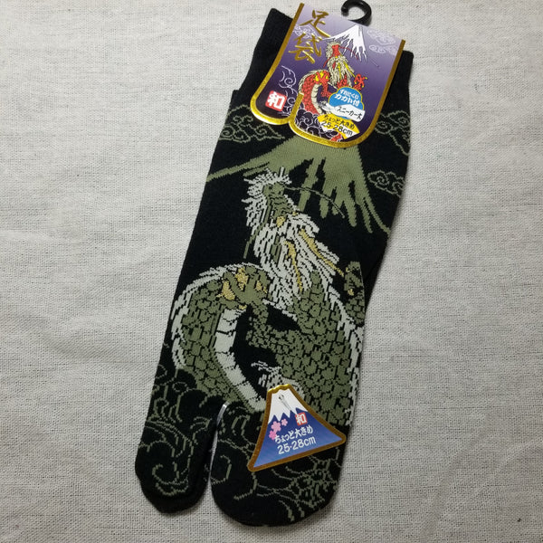 Dragon Print Tabi Socks