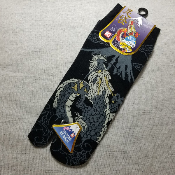 Dragon Print Tabi Socks