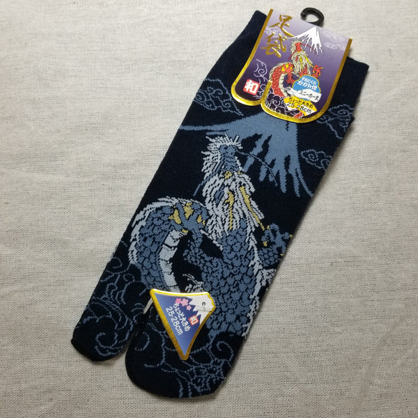 Dragon Print Tabi Socks