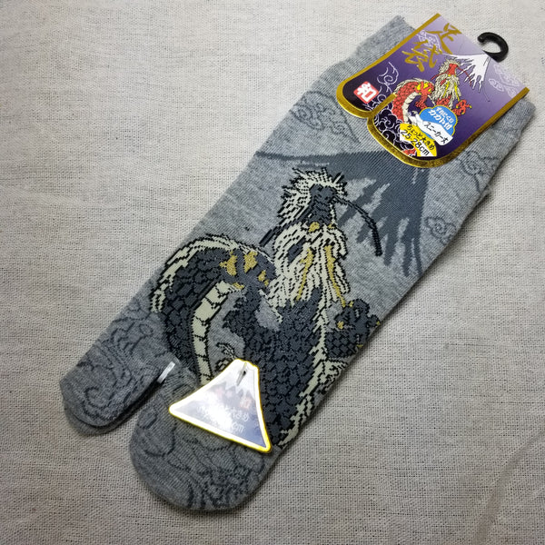Dragon Print Tabi Socks