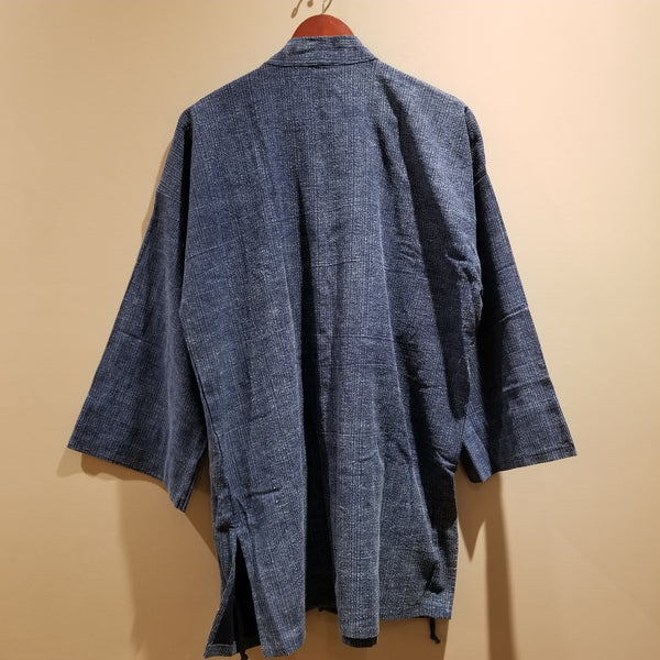 Indigo Stonewash Blue Noragi Kimono Jacket