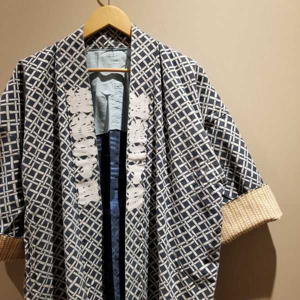 Vintage Japanese Hanten Jacket