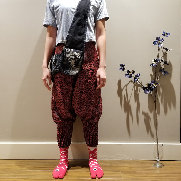 Patchwork Shoulder Bag with Zip