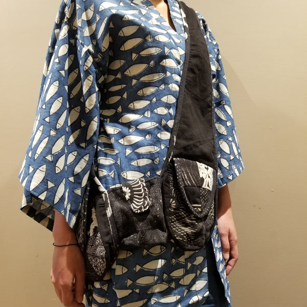 Patchwork Shoulder Bag with Zip #2