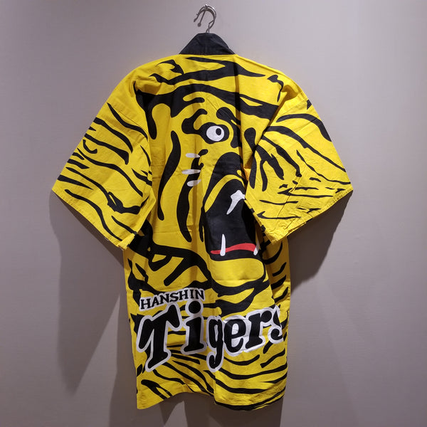 Vintage Hanshin Tigers Japan Baseball Team Happi Jacket