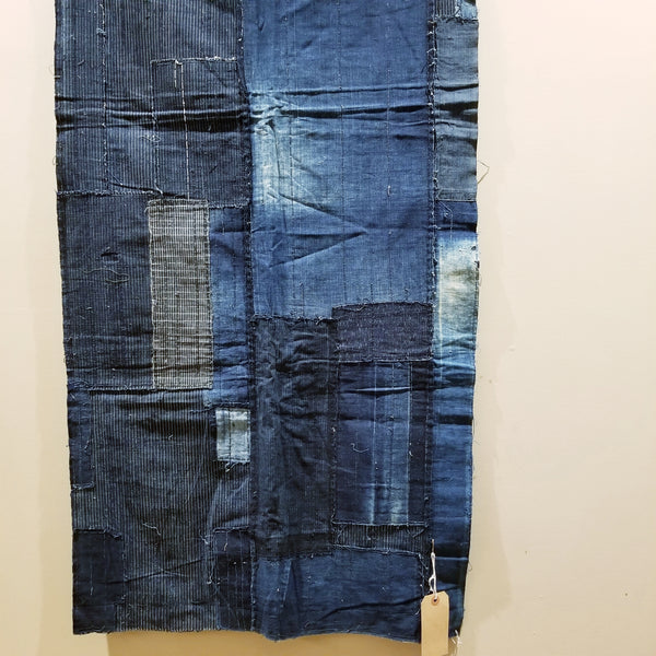Aizome Indigo Patchwork Fabric 65cm x 165cm