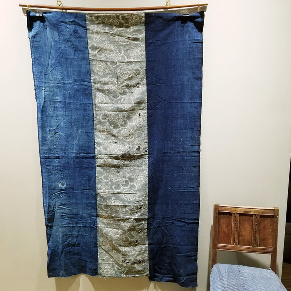 Boro Patchwork Indigo Fabric