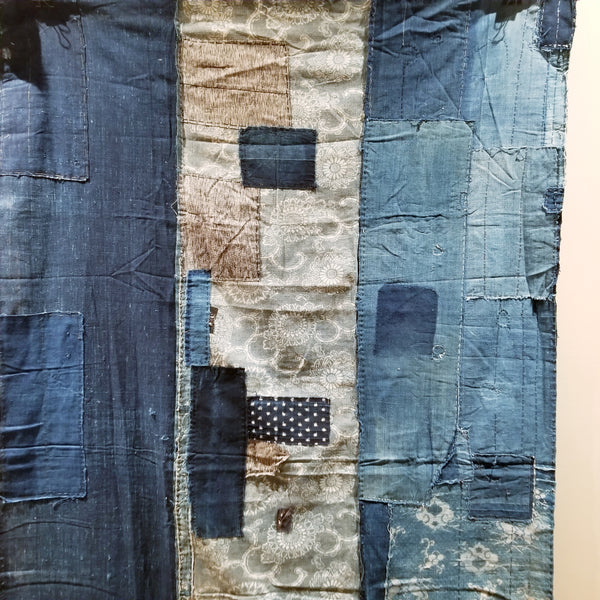 Boro Patchwork Indigo Fabric