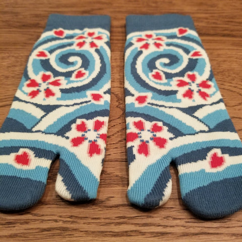 Cherry blossom Naruto Tabi Socks