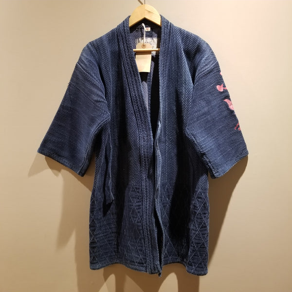 VINTAGE INDIGO KENDO SASHIKO SWORDMAN JACKET 3L