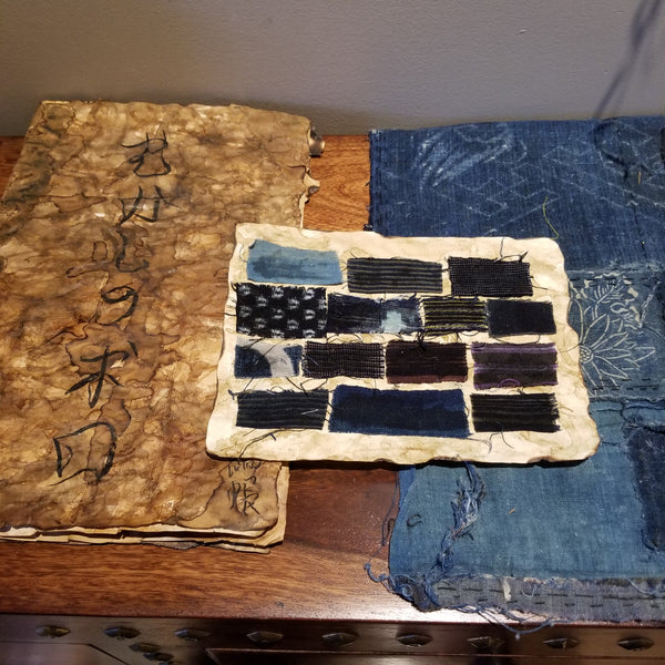 vintage fabric sample one page (order to make)