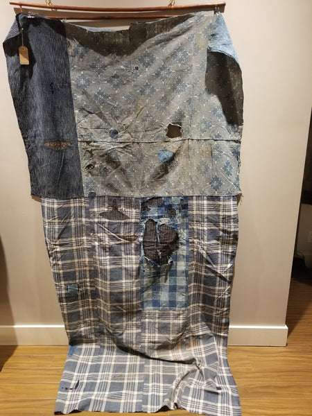 Patchwork Sashiko Zanshi Fabric Sheet