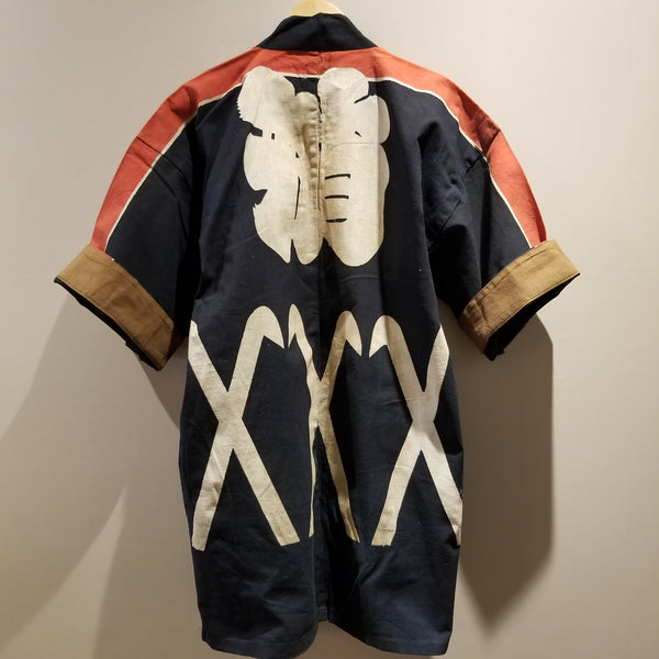 Tobikuchi Axe Design Firefighter's Coat of Obu