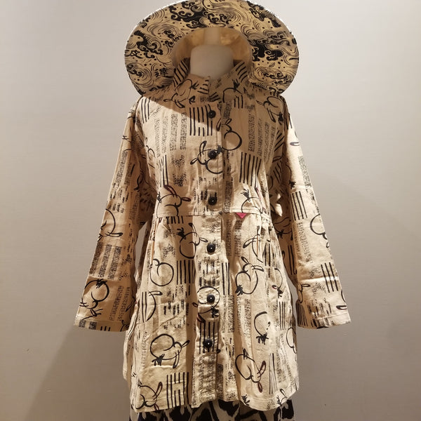 Brown Coat Bunny Long Sleeve