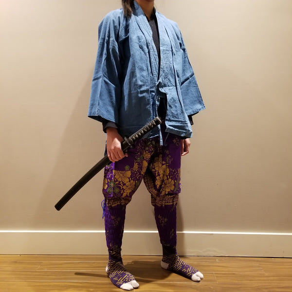 Vintage Natural Dyed Indigo Haori