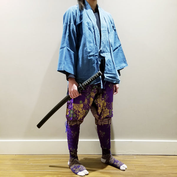 Vintage Natural Dyed Indigo Haori