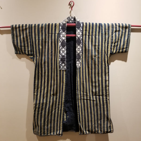 Vintage Folk Shima Farmer's Noragi Reversible