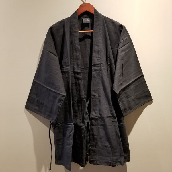 Plain Black Noragi Hanten
