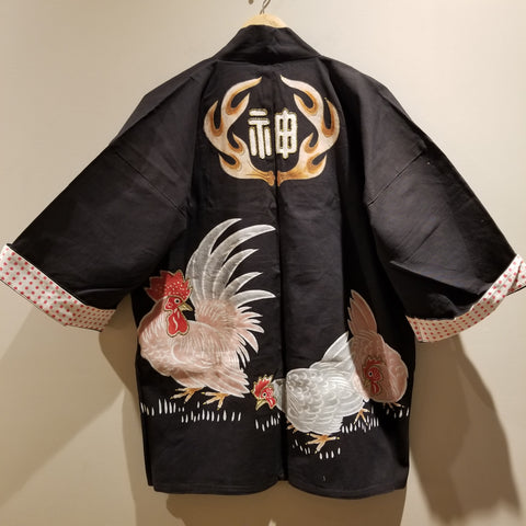 Zodiac Rooster Vintage Hanten Jacket
