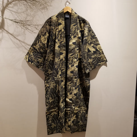 Golden Elite Koi Long Noragi Kimono