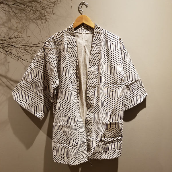 Geometric Pattern Noragi Kimono