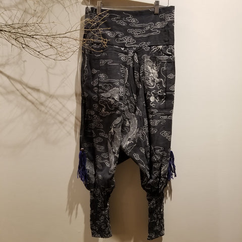 Black Dragon Ninja Pants (LONG)