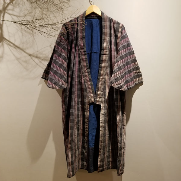 Scott Pattern Shima Folk Kimono