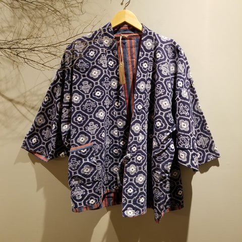 1970s Vintage Reversible Folk Haori Jacket