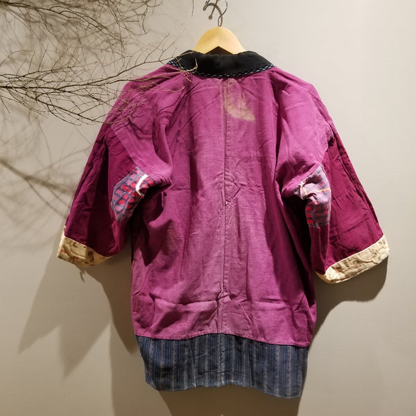Vintage Reversible Shima Noragi