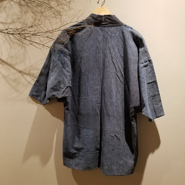 Shima Indigo Boro Reversible Peasant's Noragi