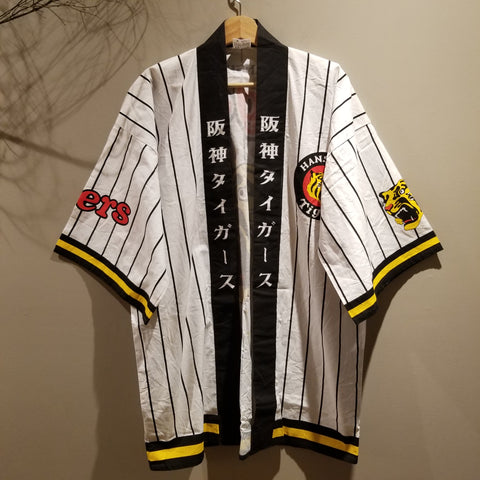Vintage Hanshin Tigers Japan Baseball Team Hanten