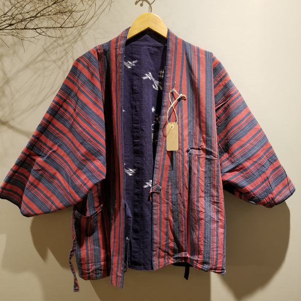 1970s Vintage Reversible Folk Haori Jacket