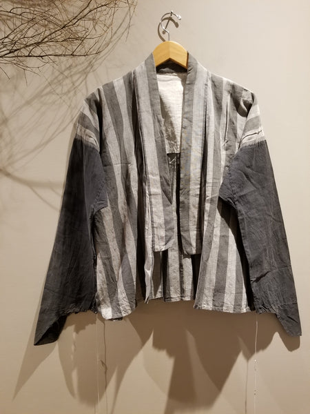 Grey Tone Shima Vintage Noragi Workwear