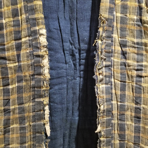 Boro Indigo Zanshi Peasant's Vest