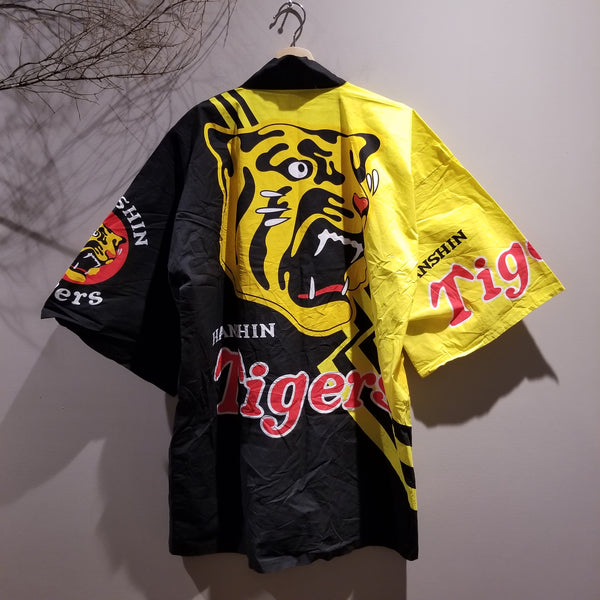 Vintage Hanshin Tigers Japan Baseball Team Hanten